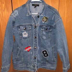 Forever 21 Oversized Denim Jacket